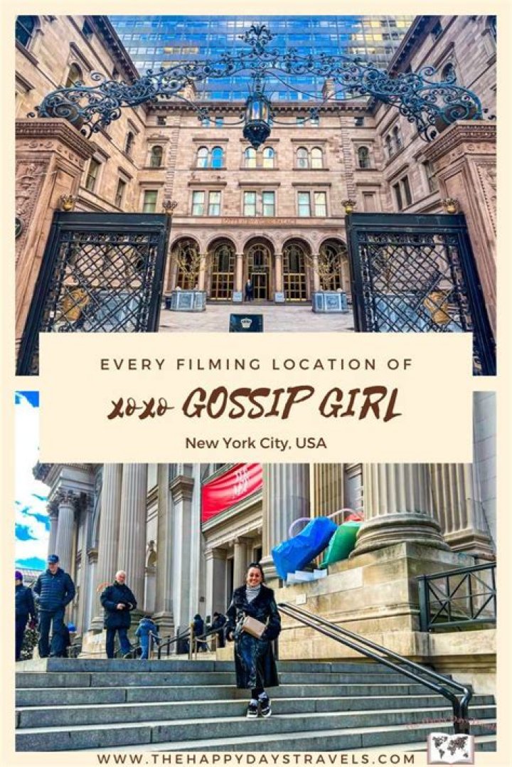 'Gossip Girl' Filming Locations To Visit In New York City ·