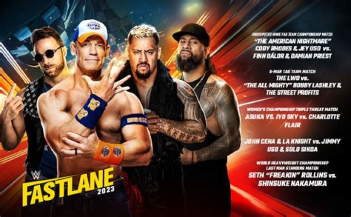 WWE Fastlane lineup: First match for next months PLE
